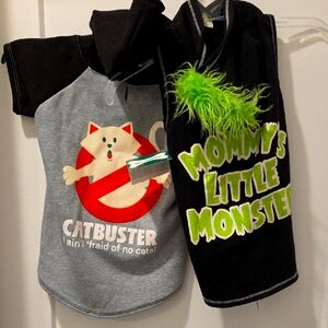 Catbuster and Mommy's Little Monster Pet Costumes